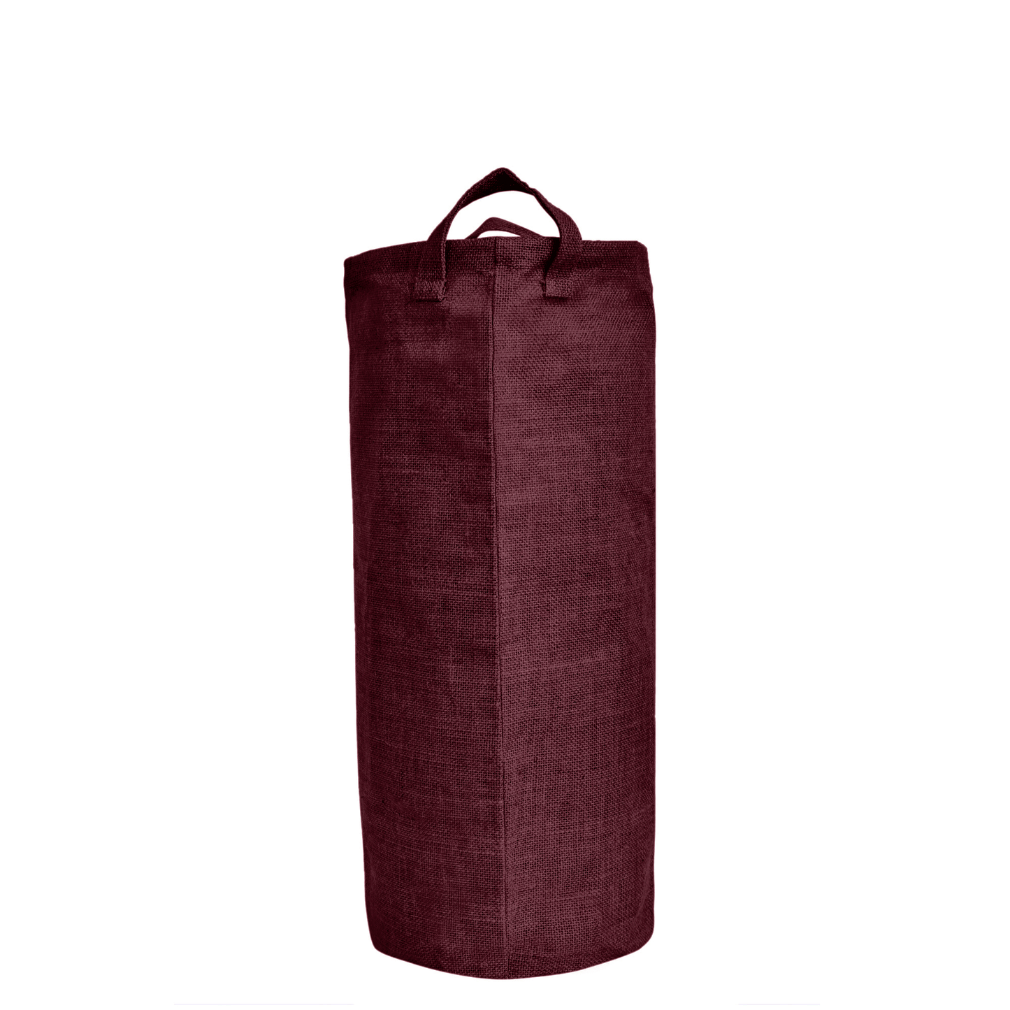 Coloured Foldable Jute Laundary Storage Bins –Burlap Hampers with Handles for Clothes, Toys, Laundry & Nursery Organization (Packs of 4)