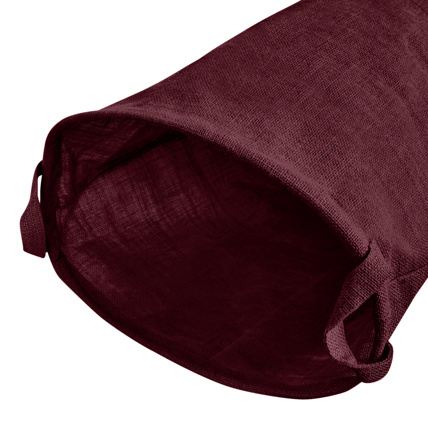 Coloured Foldable Jute Laundary Storage Bins –Burlap Hampers with Handles for Clothes, Toys, Laundry & Nursery Organization (Packs of 4)