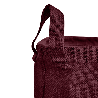 Coloured Jute Storage Baskets – Durable Foldable Hampers for Clothes, Toys & Home Organization | Eco-Friendly Burlap Bins (Packs of 4)