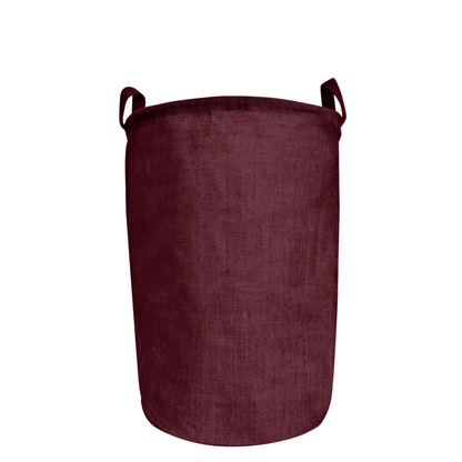 Jute Storage Bags – Laundry Storage Basket with Handles for Living Room, Bedroom – Clothes & Household Storage (Packs of 4)