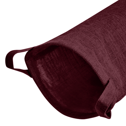 Jute Storage Bins – Set of 4 Foldable Baskets – Laundry Basket Decorative Woven Storage Basket with Handles for Living Room, Bedroom