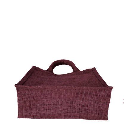 Eco-Friendly Jute Bags – Reusable Burlap Totes for Beach, Grocery, Gifts, Party Favors & Daily Use (Packs of 4)