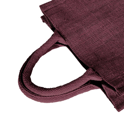 Eco-Friendly Jute Bags – Reusable Burlap Totes for Beach, Grocery, Gifts, Party Favors & Daily Use (Packs of 4)