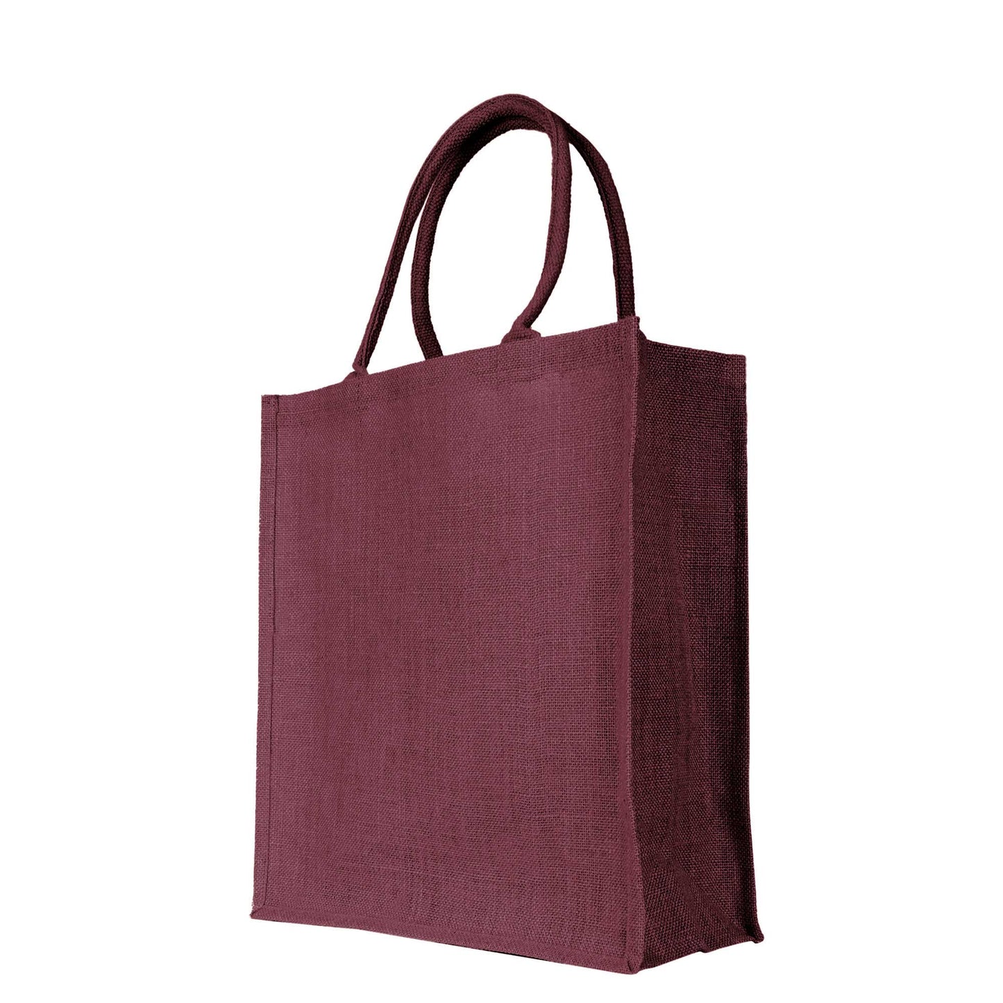 Jute Shopping Bags – Colourful Reusable Burlap Totes for Gifting, Promotions & Daily Use (Packs of 4)