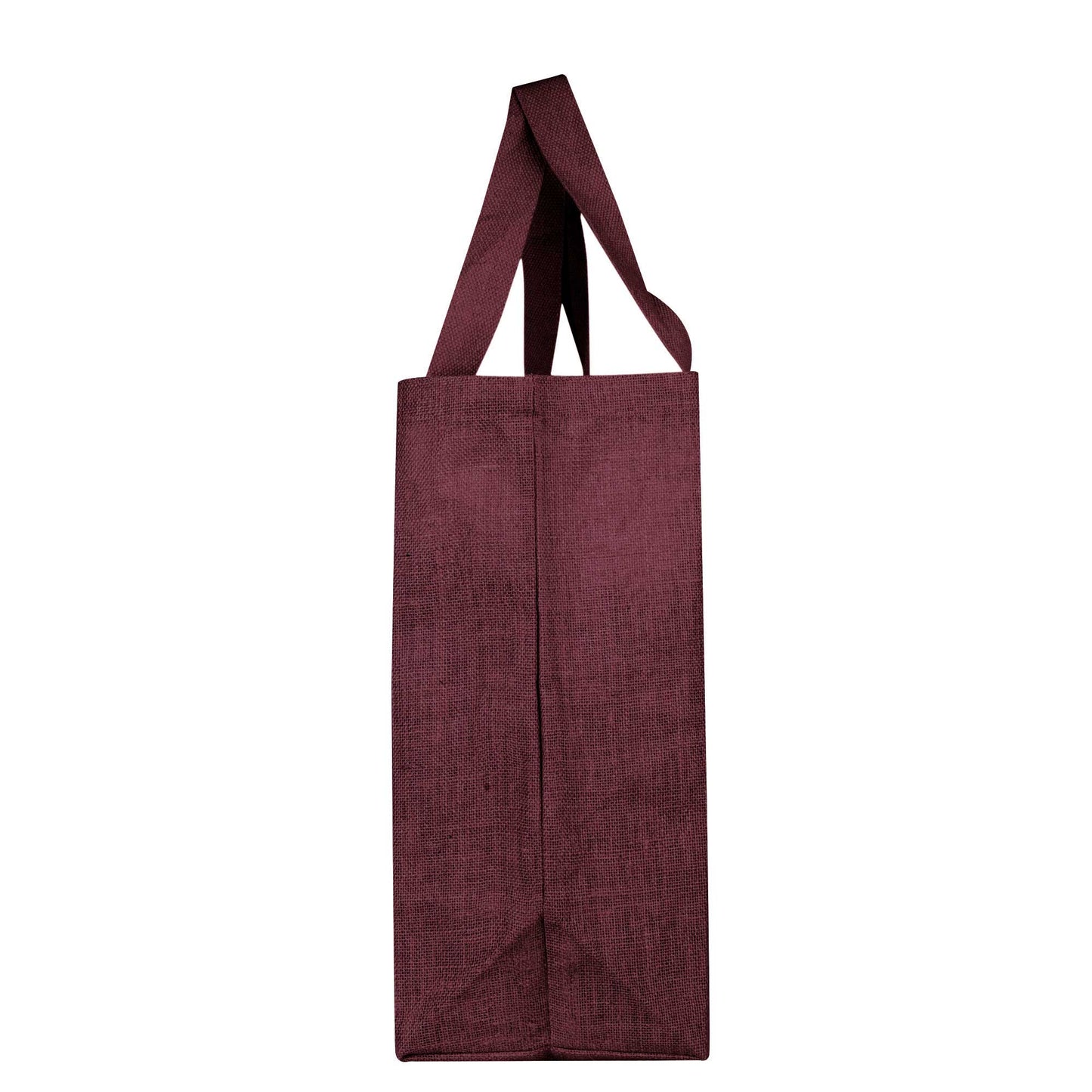 Wholesale Jute Tote Shoulder Bags – Shopping, Weddings, Promotional, Travel & DIY Gift Bags (Packs of 4)