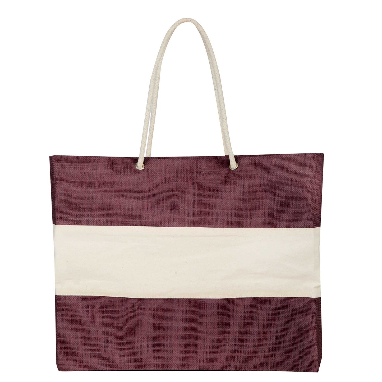 Wholesale Sustainable Coloured Jute Bags with Rope Handles – Reusable for Shopping, Promotional & Gifting (packs of 4)