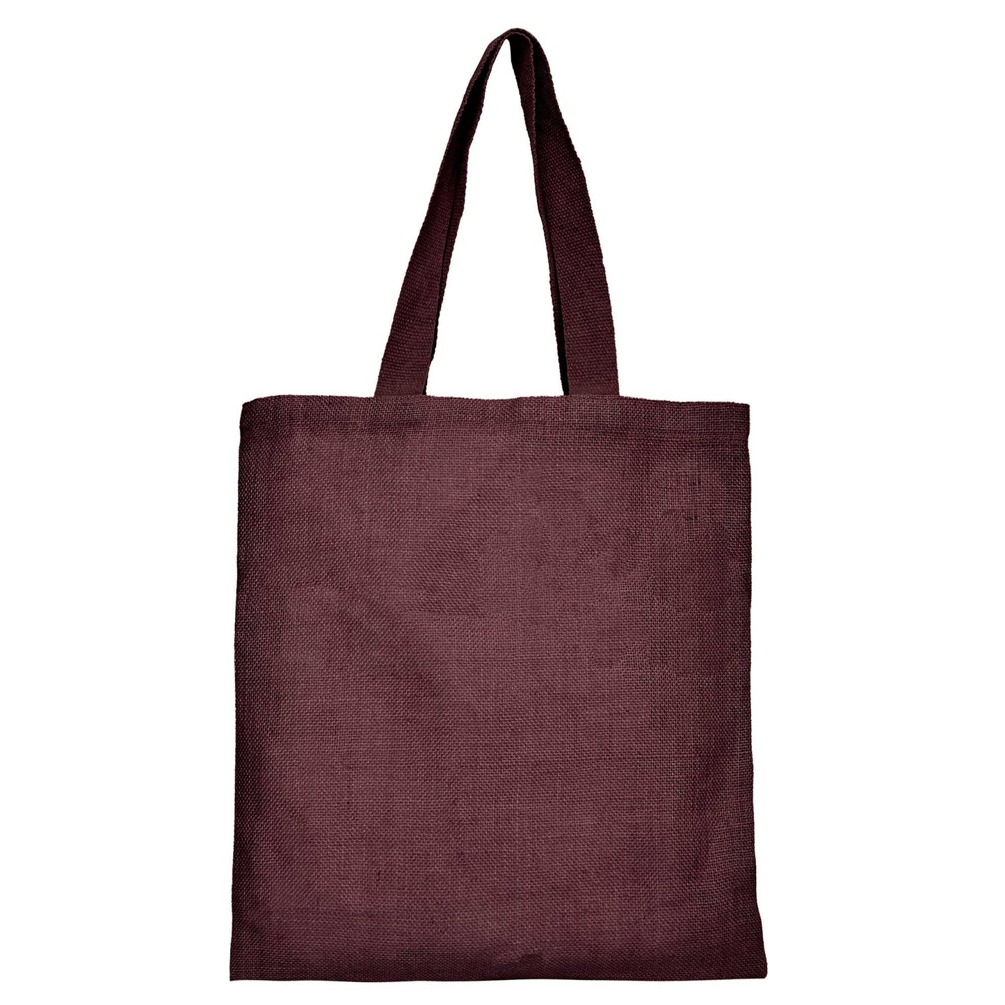 Jute Burlap Bags – Red, Pink, Green & Orange – Reusable for Gifts, Beach, Weddings & Shopping (Set of 4)