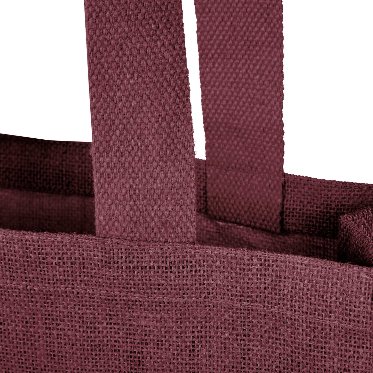 Reusable Jute Bags – Shopping, Gifting, Wedding, Daily Use – Deep Red, Pink, Green & Orange (Set of 4)