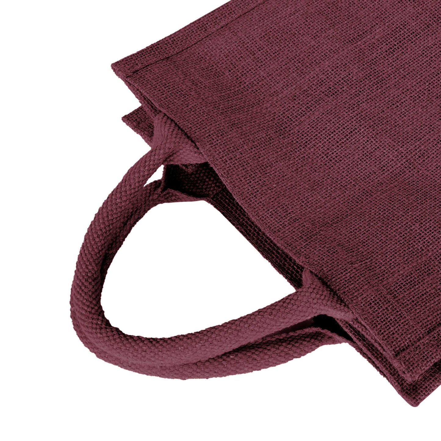 Durable  Wholesale Jute Tote Bags for DIY, Gifting, Weddings, Groceries, Beach, and Promotions (Packs of 4)