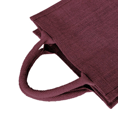 Durable  Wholesale Jute Tote Bags for DIY, Gifting, Weddings, Groceries, Beach, and Promotions (Packs of 4)