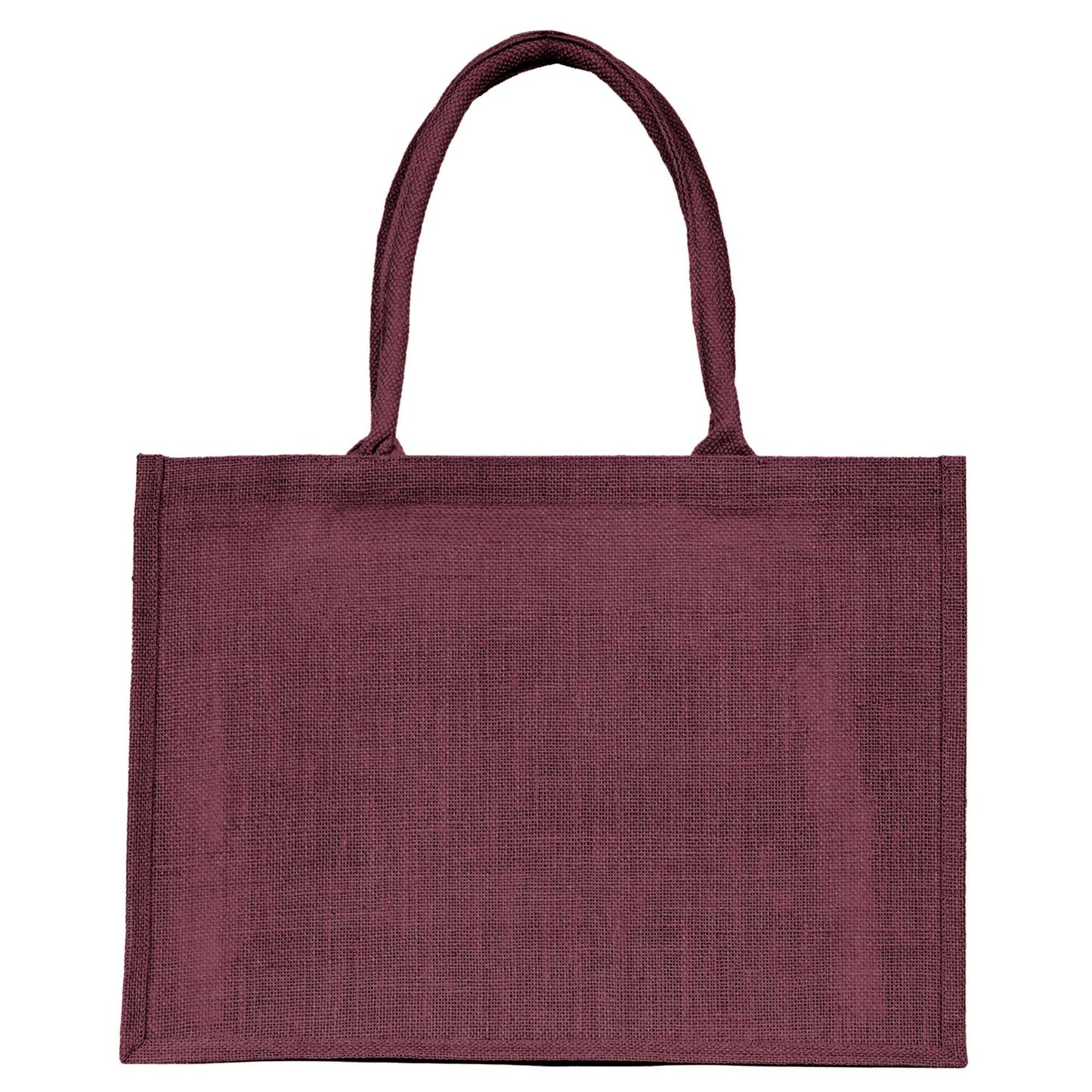 Burlap Jute Tote Bags – Vibrant Red, Pink, Green & Orange, Available for Wholesale, Travel & Weddings (Set of 4)