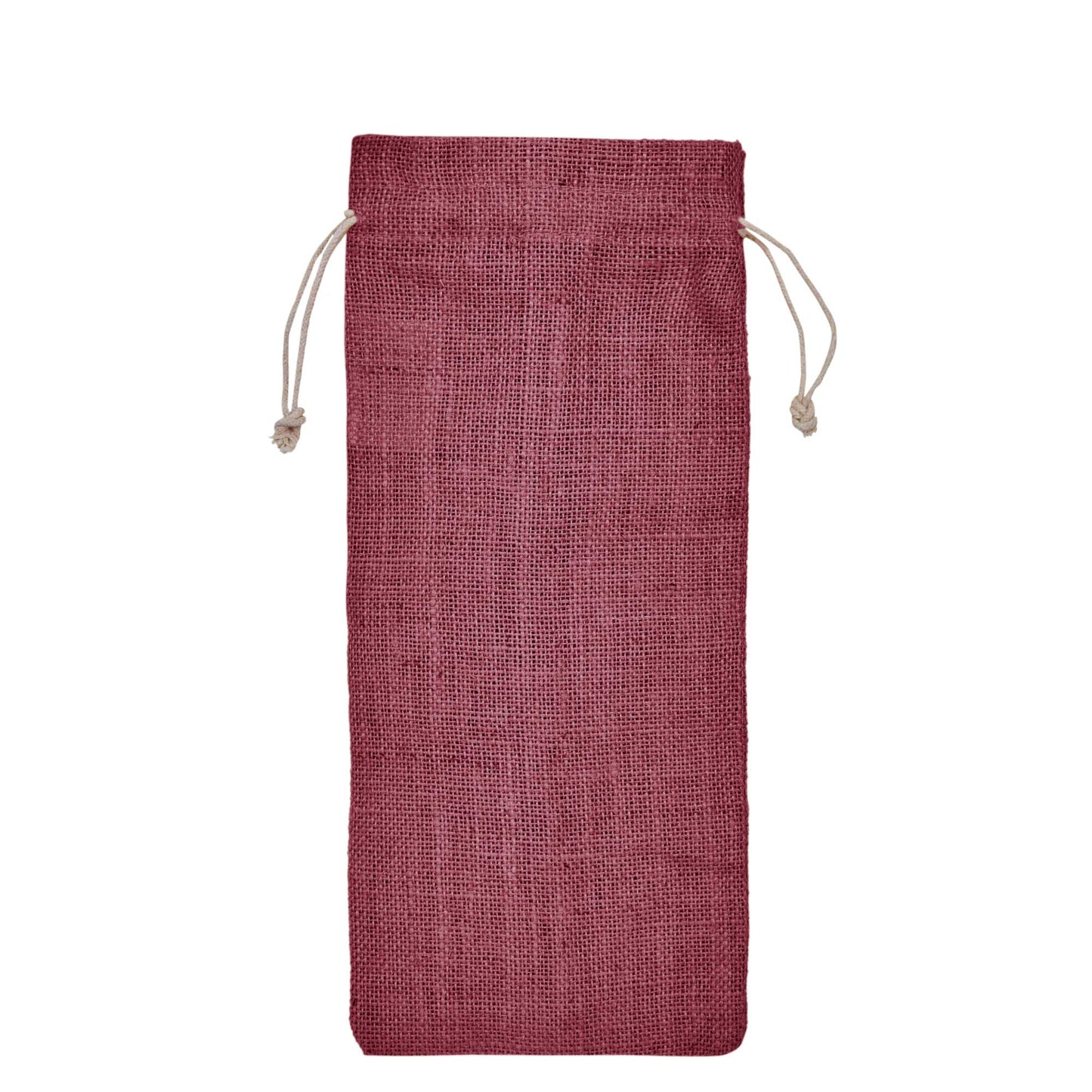 Coloured Jute Wine Bottle Gift Bags – Burlap Pouches with Drawstring, – Eco-Friendly Covers for Events, Parties, Christmas & Gifting (Set of 7)