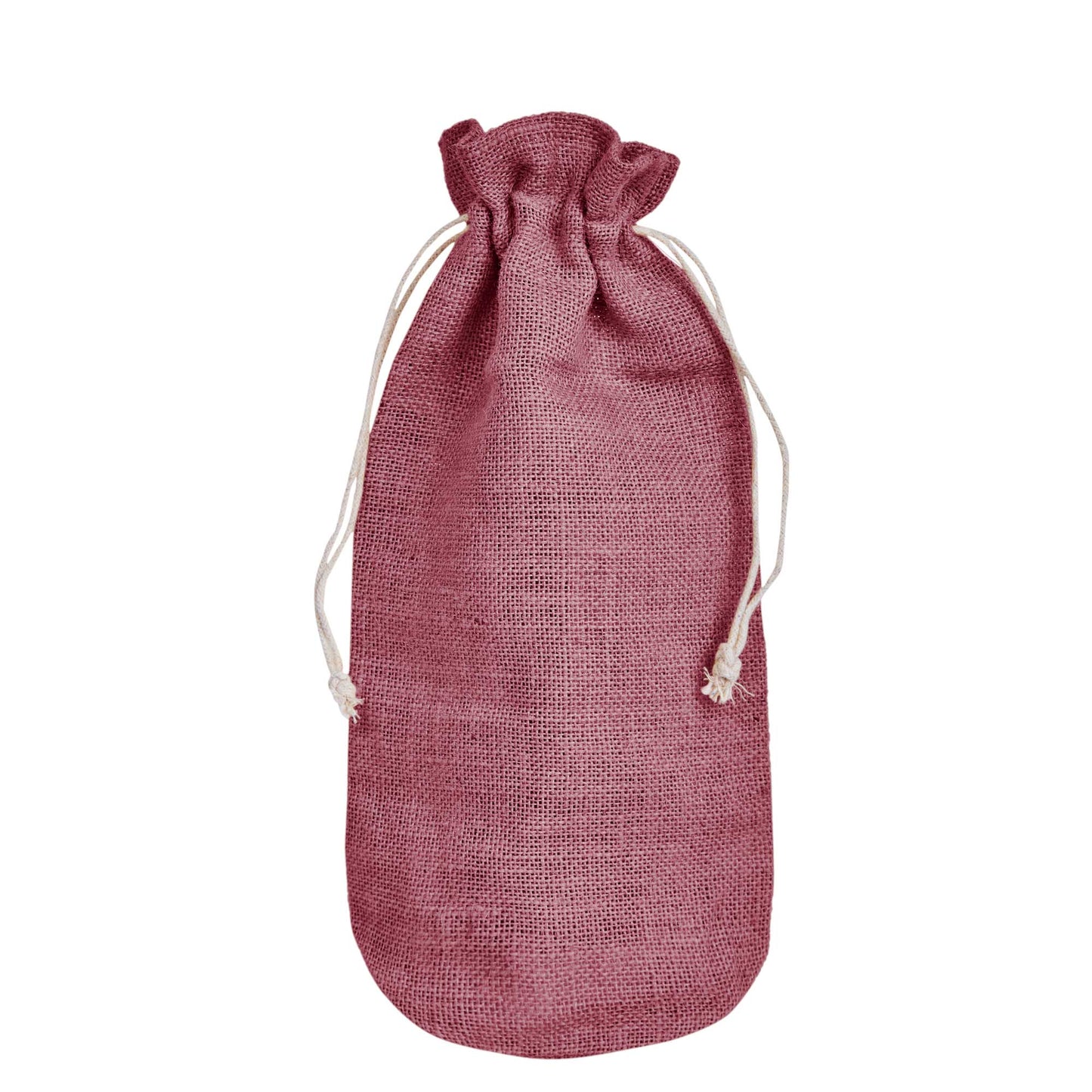 Colored Jute Wine Bottle Bags – Burlap Gift Pouches, Perfect for Weddings, Christmas, New Year, and Special Occasions (Set of 7)