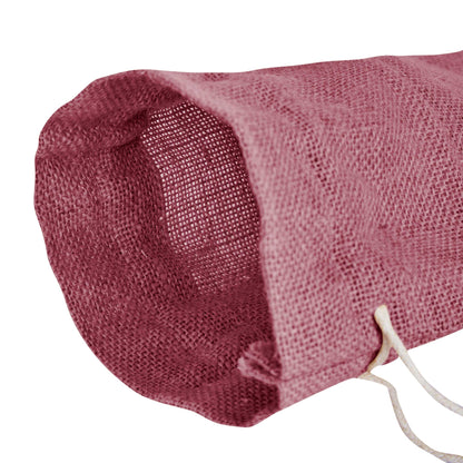 Colored Jute Wine Bottle Bags – Burlap Gift Pouches, Perfect for Weddings, Christmas, New Year, and Special Occasions (Set of 7)