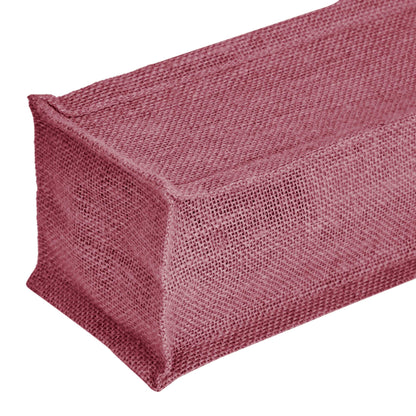 Coloured Reusable Jute Wine Bags with Cane Handles – New Year, Christmas, Gifting, Holidays & Party Favors (Packs of 7)