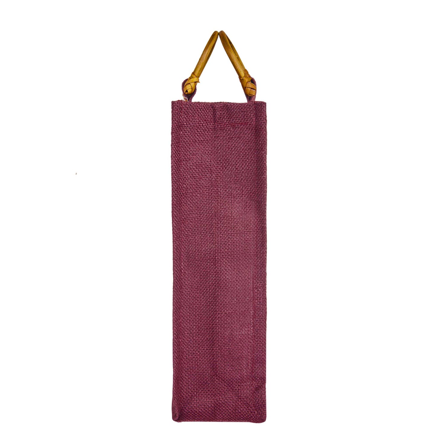 Wholesale Coloured Jute Wine Gift Bags with PVC Window – Reusable Single Bottle Carriers for Parties & Celebrations (Pack of 7)