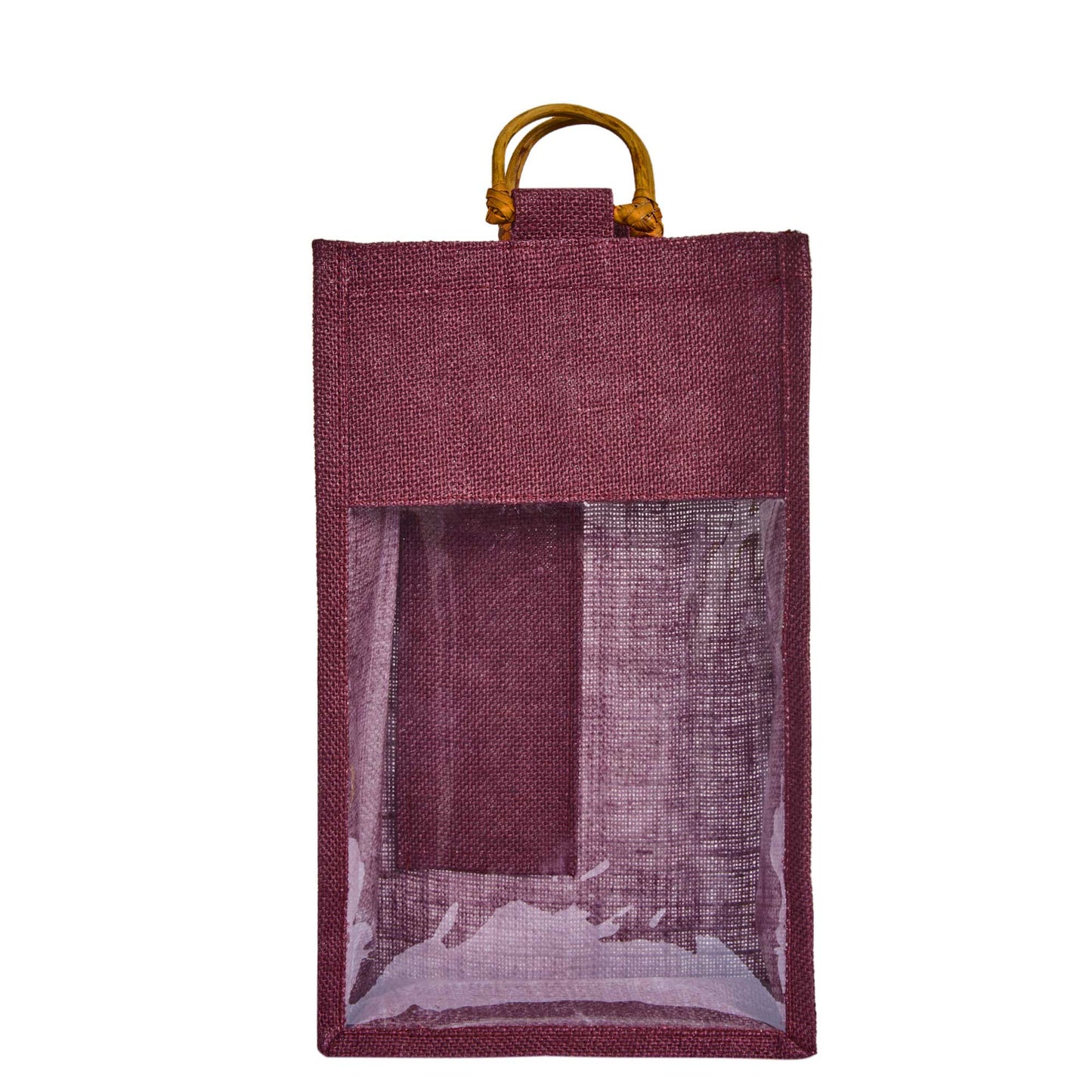 Jute Wine Gift Bags – Reusable 2-Bottle Colored Tote Bags – Weddings, Birthdays, Christmas, &  Special Occasions (Packs of 6)
