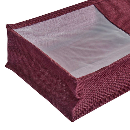 Jute Wine Gift Bags – Reusable 2-Bottle Colored Tote Bags – Weddings, Birthdays, Christmas, &  Special Occasions (Packs of 6)