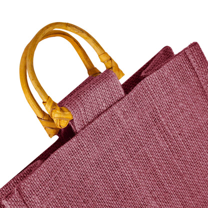 Coloured Jute Wine Burlap Gift Bags – Reusable 2-Bottle Totes, Gifting, Weddings, Parties & Holidays (Packs of 6)