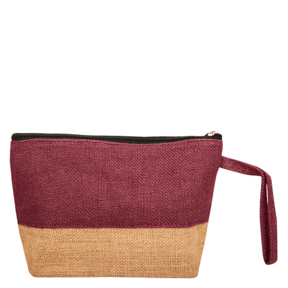 Premium Premium  Unisex Jute Cosmetic Pouches Pack of 4 for Women Wholesale Supply