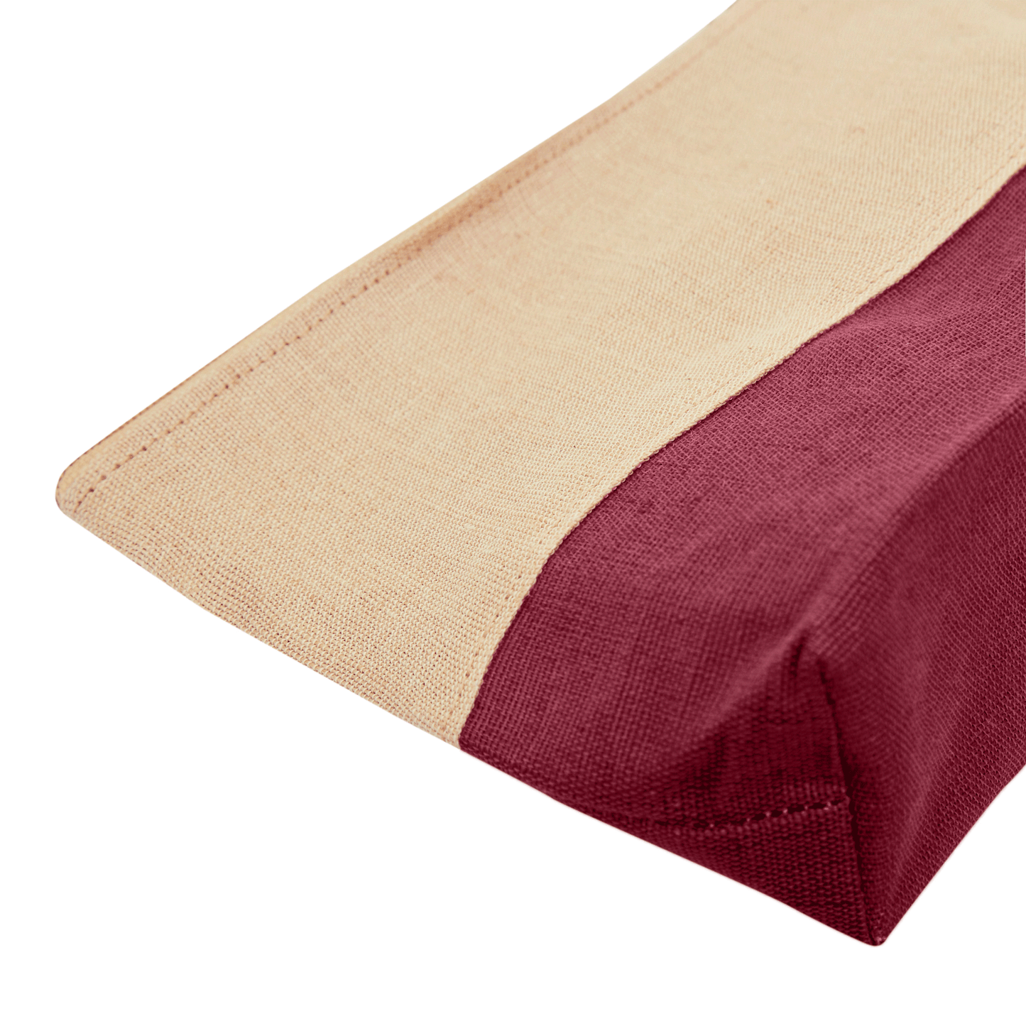 Jute Cosmetic Pouches – Travel-Friendly Zippered Burlap Bags for Makeup & Toiletries (Packs of 4)