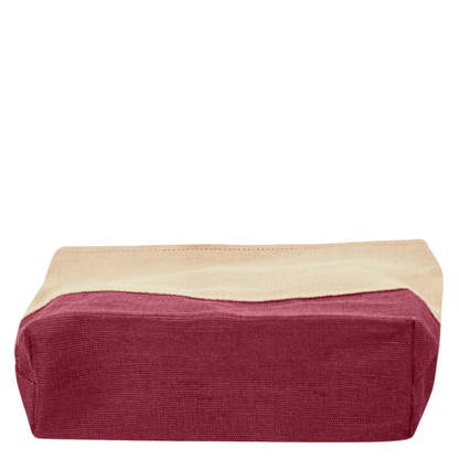 Multipurpose Eco  Jute Cosmetic Zipper Pouches Set of 6 for Women Wholesale Supply