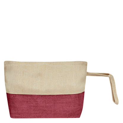 Juco Zipper Pouches – Durable Makeup, Toiletry & Travel Organizers for Everyday Use & DIY Crafts (6 Pcs)