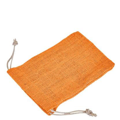 Jute Small Drawstring Bags, Set of 8 – Burlap Pouches Reusable Wedding Christmas, New Year, Thanks Giving Gift Pouches