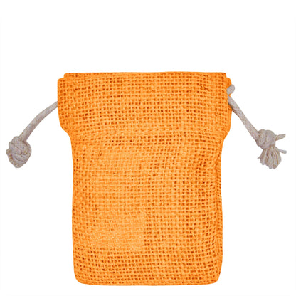 Coloured Burlap Drawstring Bags –  Small Jute Pouches for Wedding, New Year, Birthday Weddings & Christmas Gifts (8 PCS)