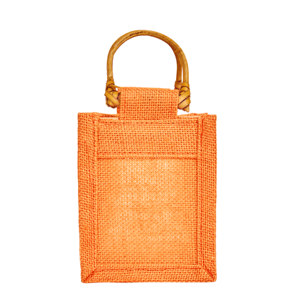 Burlap Gift Bags  – Natural Jute Pouches for Wedding, Christmas, New Year, Parties, Birthday Gifts (Packs of 7)