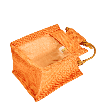 Burlap Gift Bags  – Natural Jute Pouches for Wedding, Christmas, New Year, Parties, Birthday Gifts (Packs of 7)