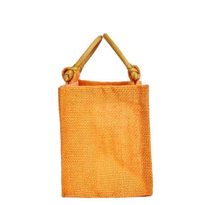Colored Burlap Gift Bags Jute Pouches, Perfect for Christmas, New Year, Thanks Giving (7-Pack )
