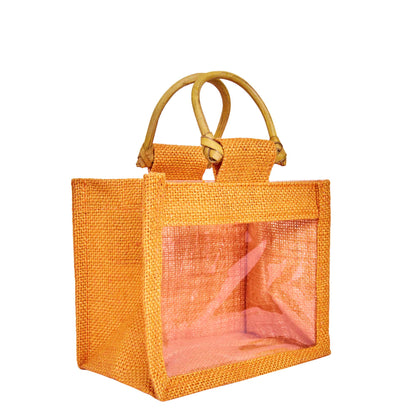 Eco-Friendly & Reusable Jute Gift Bags – Burlap Pouches for Bridesmaids, Wedding Gifts, DIY Favors (7 Pcs )