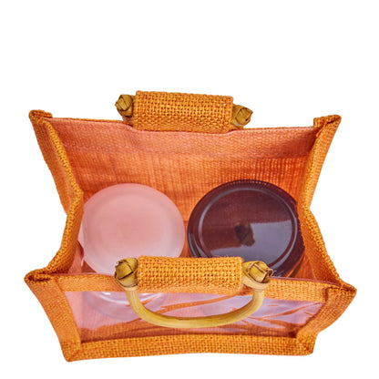 Eco-Friendly & Reusable Jute Gift Bags – Burlap Pouches for Bridesmaids, Wedding Gifts, DIY Favors (7 Pcs )