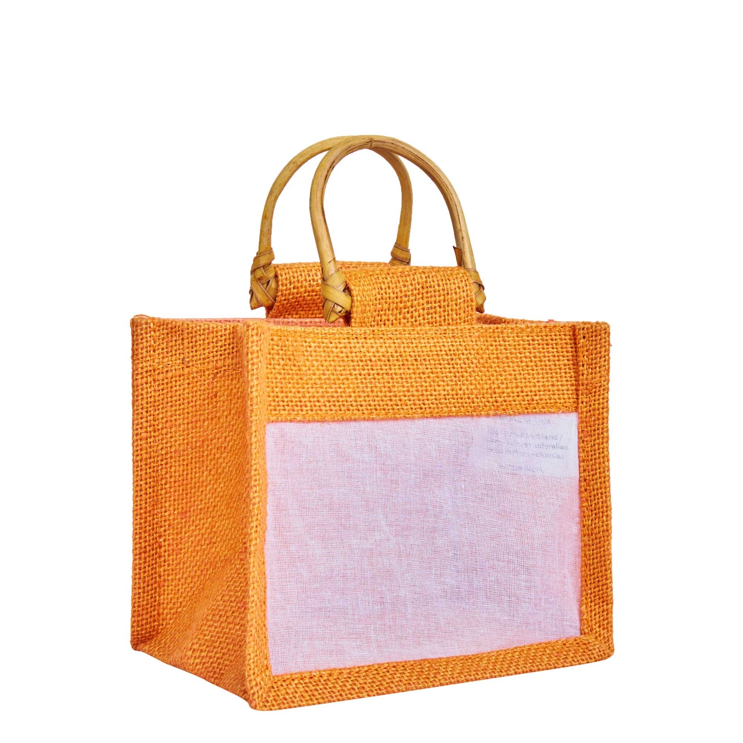 Coloured Jute Gift Bags with Organza Burlap Pouches for Wedding Favors, Party  & Gift (Packs of 7 )