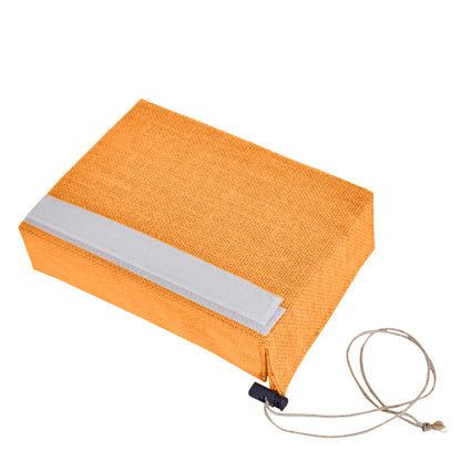 Coloured Juco Gift Boxes with Drawstring & PVC Window –Reusable Baskets for Gifting, Jewellery, Storage & Décor ( Packs of 7 )