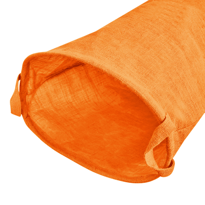 Jute Burlap Coloured Storage Basket – Small Clothes Ladundry, Socks, Books & Many more (Set of 4)