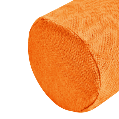 Coloured Foldable Jute Laundary Storage Bins –Burlap Hampers with Handles for Clothes, Toys, Laundry & Nursery Organization (Packs of 4)