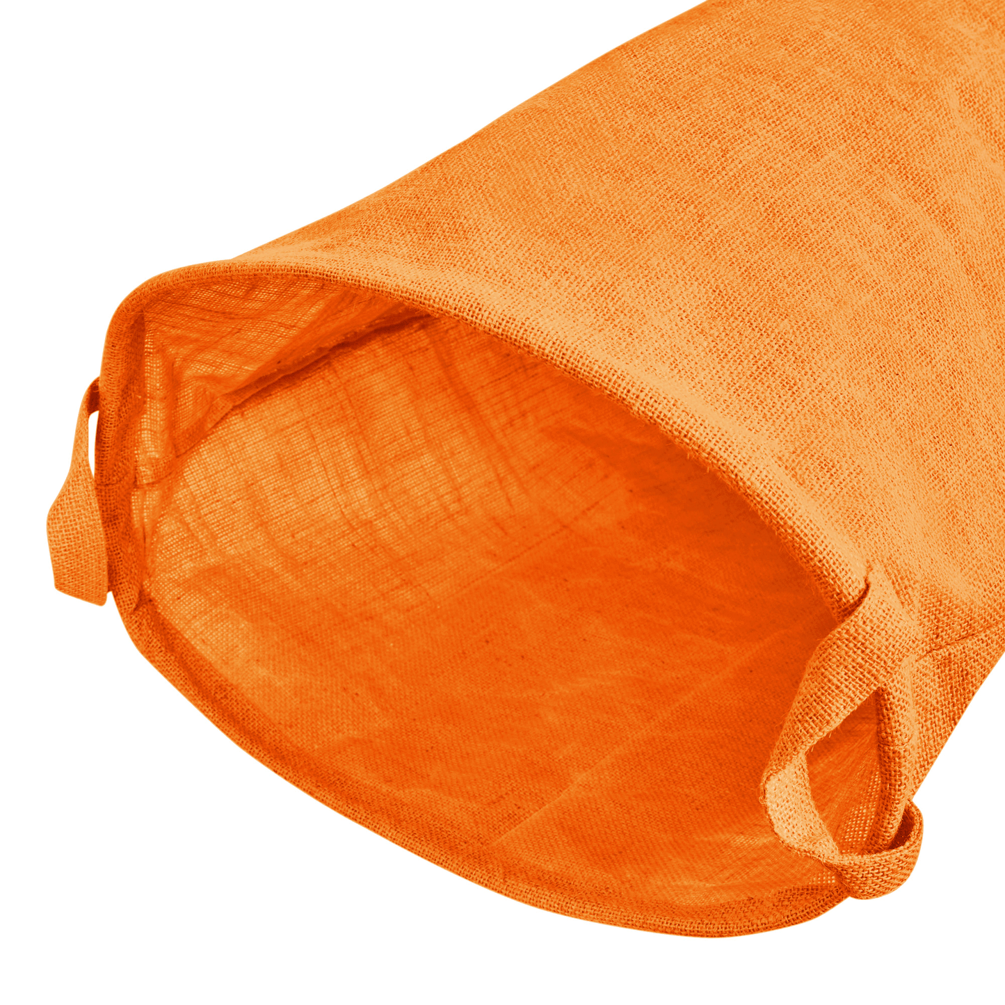 Coloured Foldable Jute Laundary Storage Bins –Burlap Hampers with Handles for Clothes, Toys, Laundry & Nursery Organization (Packs of 4)