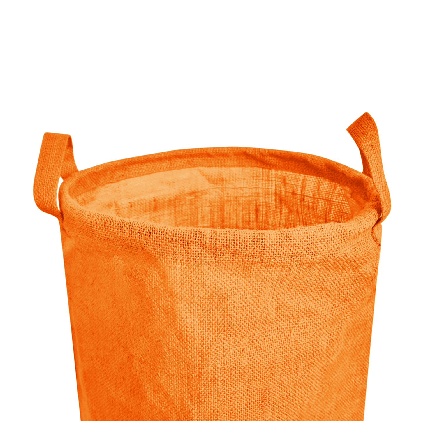 Coloured Jute Storage Baskets – Durable Foldable Hampers for Clothes, Toys & Home Organization | Eco-Friendly Burlap Bins (Packs of 4)