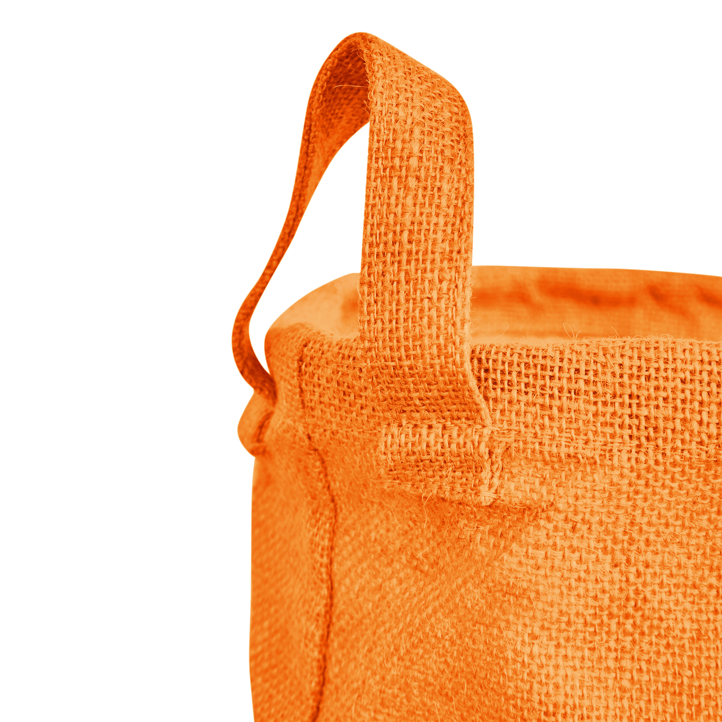 Coloured Jute Storage Baskets – Durable Foldable Hampers for Clothes, Toys & Home Organization | Eco-Friendly Burlap Bins (Packs of 4)