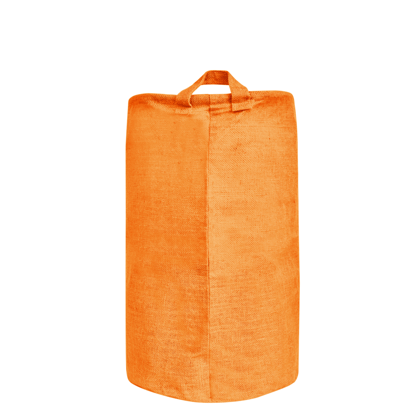 Jute Storage Bags –Laundry Baskets with Handles, Storage Baskets for Living Room, Bedroom, Nursery & Home Organization (Set of 4)