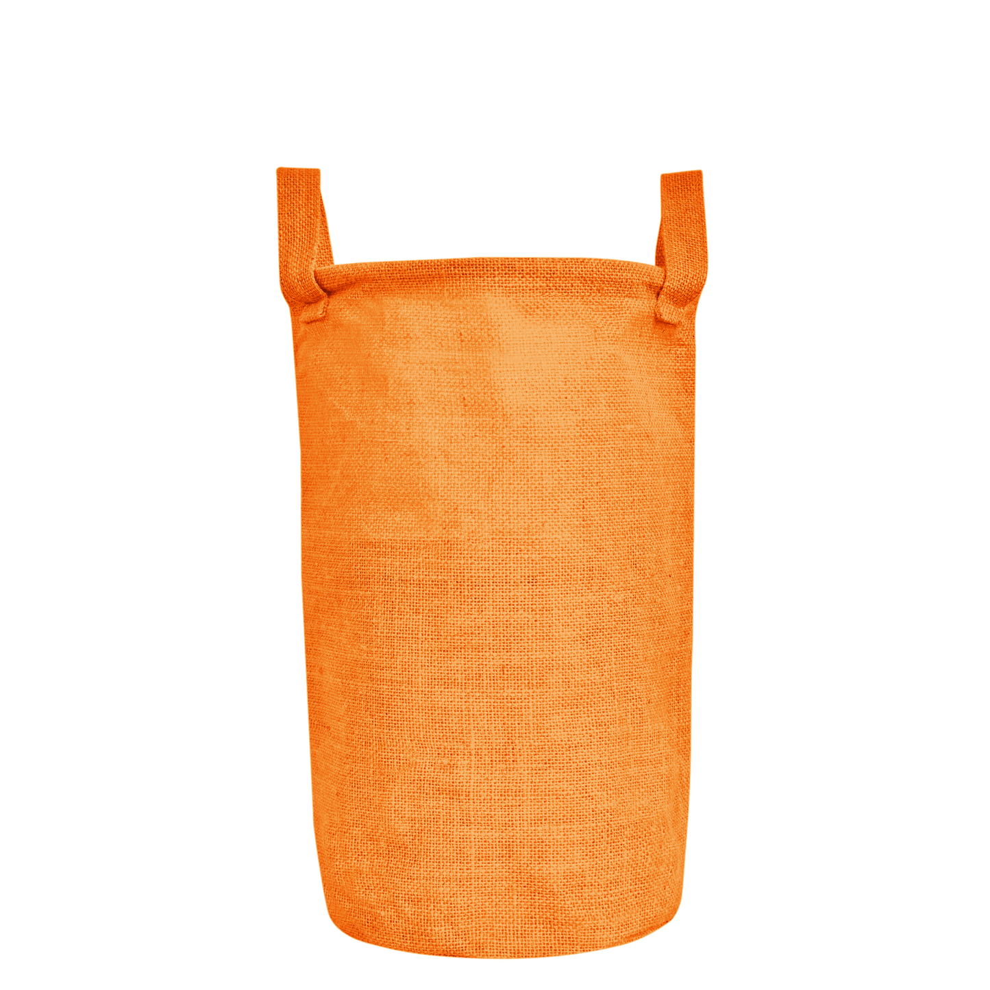 Jute Storage Bins – Set of 4 Foldable Baskets – Laundry Basket Decorative Woven Storage Basket with Handles for Living Room, Bedroom