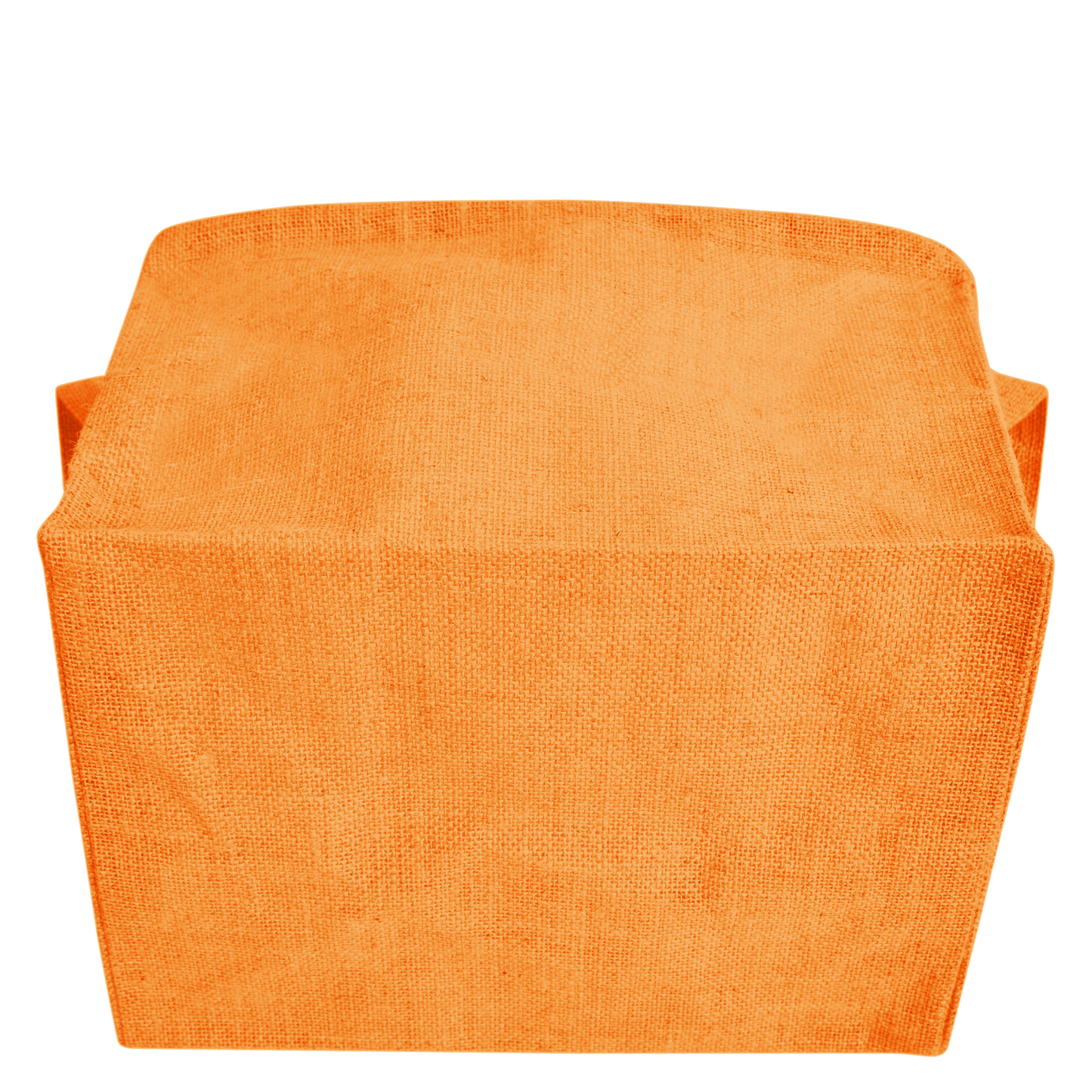 Coloured Collapsible Jute Baskets – Laundry Basket  Storage with Handles for Living Room, Bedroom – Small Clothes & Toys (Set of 4)