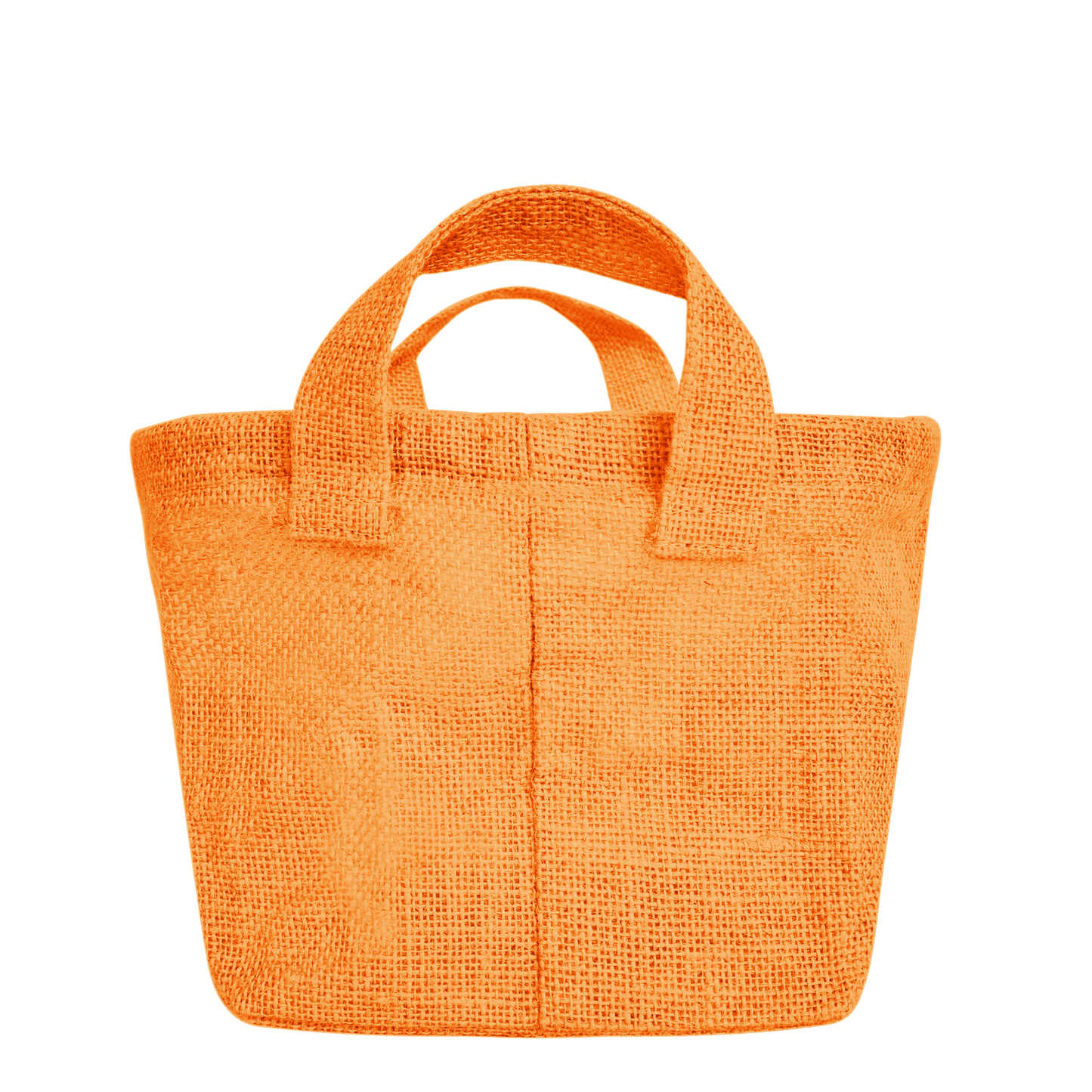 Jute Storage Baskets – Rectangular Organizer Bins with Handles for Living Room, Bedroom – Ideal for Storing Toys, Books, and Small Items (Packs of 4)