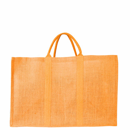 Jute Shopping Bags – Red, Pink, Green & Orange – Reusable Burlap Totes for Gifting, Promotions & Everyday Use (Packs of 4)