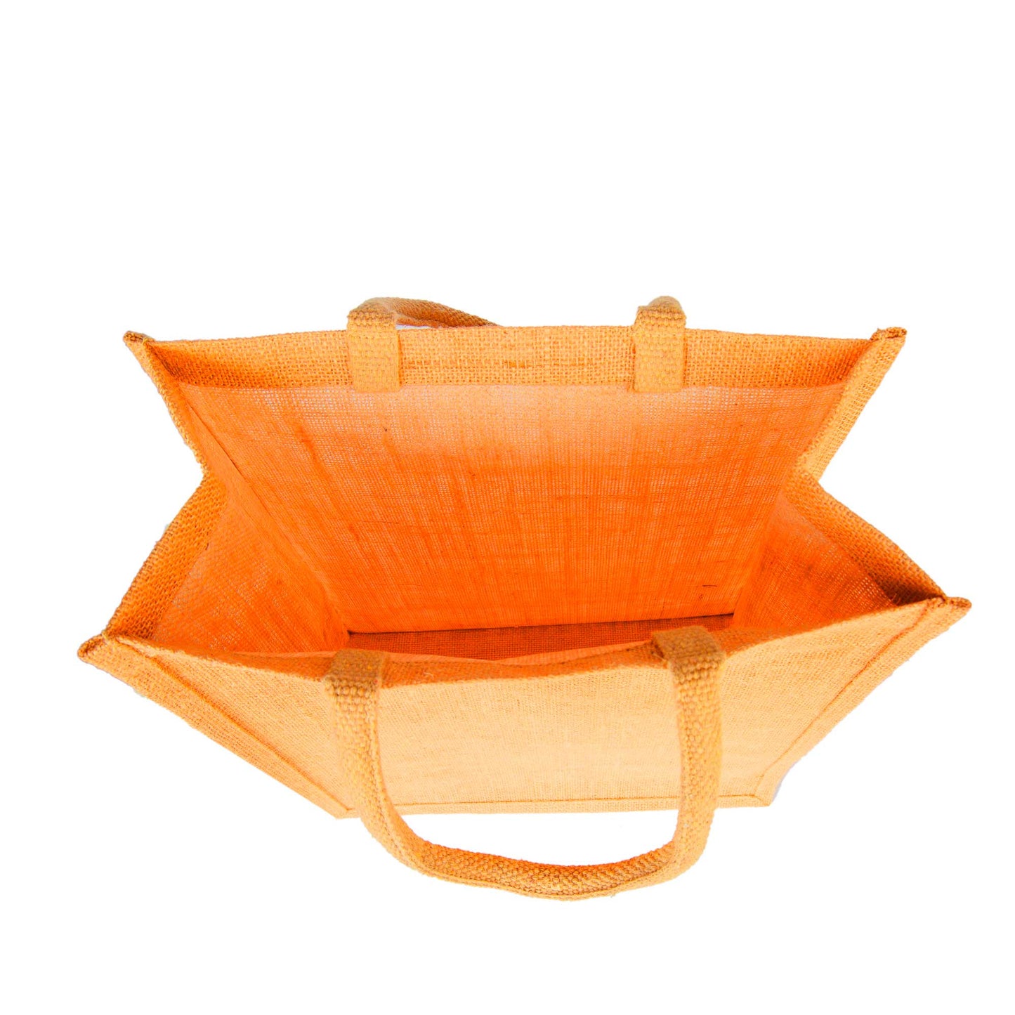 Burlap Jute Tote Shoulder Bags – Ideal for Travel, Weddings, Shopping & Promotional (Packs of 4)