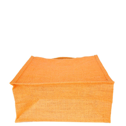 Burlap Jute Tote Shoulder Bags – Ideal for Travel, Weddings, Shopping & Promotional (Packs of 4)