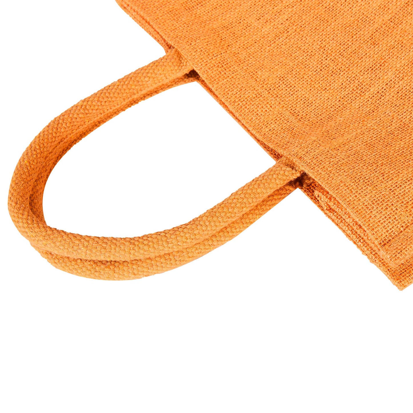 Burlap Jute Tote Shoulder Bags – Ideal for Travel, Weddings, Shopping & Promotional (Packs of 4)