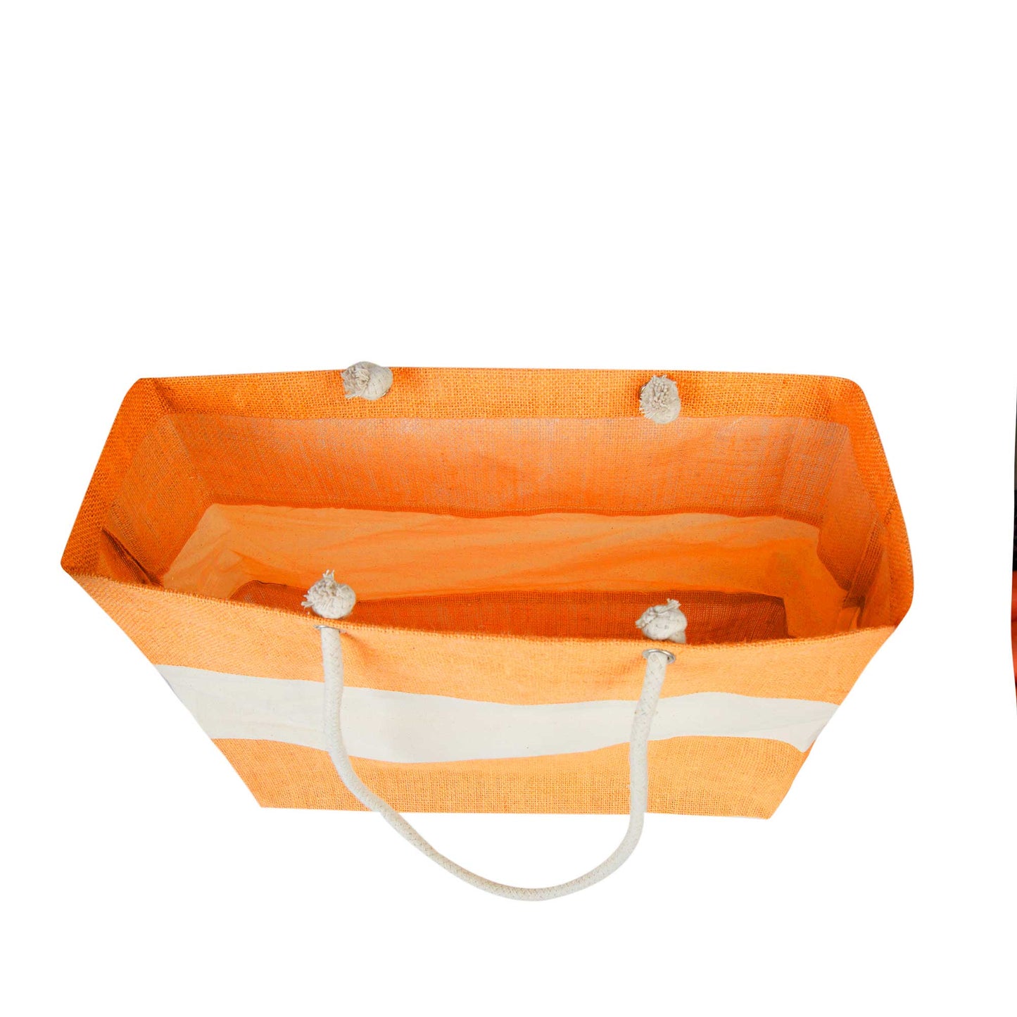 Wholesale Sustainable Coloured Jute Bags with Rope Handles – Reusable for Shopping, Promotional & Gifting (packs of 4)